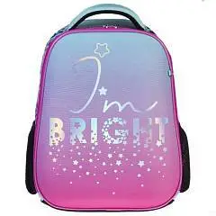 Рюкзак Hatber  Легкий Будь Ярким! 38Х29Х16см Светоот 1, фото №1