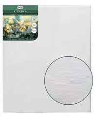 Холст на подрамнике "Студия", 50*60см, 100% хлопок, мелкое зерно, фото №1