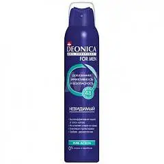 Део-спрей Deonica For Men Невидимый 200мл, фото №1