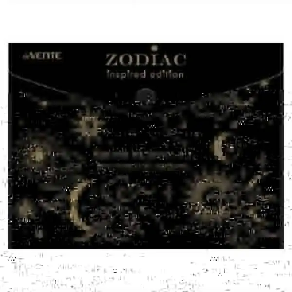 Папка на кнопке "deVENTE. Zodiac-1" A4, тиснение фольгой, фото №1
