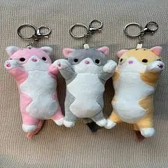 Брелок мягкий «Длинный котик» 16см, фото №1