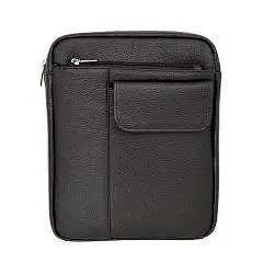 Планшет муж. Sergio Belotti Caprice нат.кожа, черный, фото №1