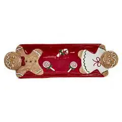 Блюдо "Пряник" L31,5 W10 H4,5 см, фото №1