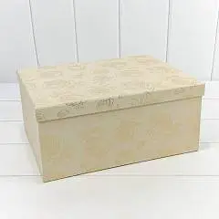 Коробка подарочная "Розы" тиснение 34*26*15,3 см 10-10, фото №1