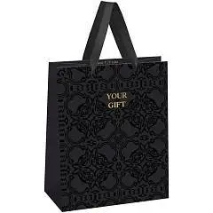 Сумка подарочная "Luxary gift" фольга 18*23*10см, фото №1