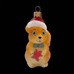 Ёлочное украшение "Белочка со звездочкой", в подарочной упаковке, фото №1