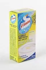 Средство д/ туалета "Туалетный Утенок" Стикер чист. Цитрус 3 шт., фото №1