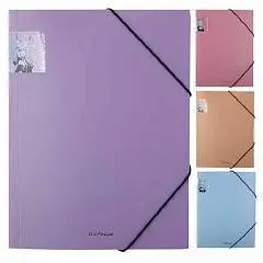 Папка на резинках EK Matt Manga, A4, ассорти, фото №1