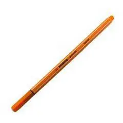 Ручка капиляр Stabilo оранжевый, фото №1