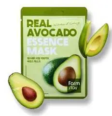 Маска д/л ткан FarmStay Real Fruits с экстр авокадо 23мл, фото №1