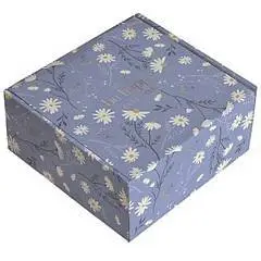 Коробка подарочная "Fleurs", ромашки 200х200х100 мм, фото №1