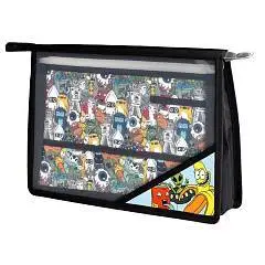 Папка д/труда  А4 33x23 см 1отд /молния "Монстрики", фото №1