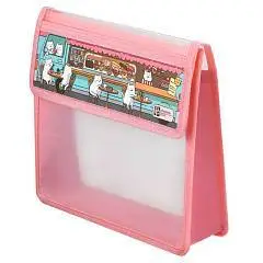 Папка д/тетрадей    А5, 23,8x20х5см   1 отд липучка пластик  "Ко, фото №1