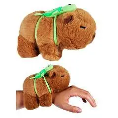 Игрушка мягкая Капибар обниман с рюкзачком муфта в асс, фото №1