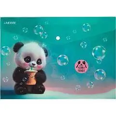 Папка-конверт на кнопке "deVENTE. Yummy Panda" A4, 180 мкм, фото №1
