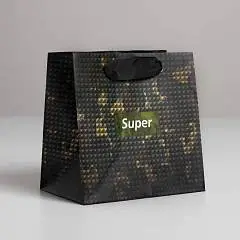 Сумка подарочная «Super», 14 ? 14 ? 9 см, фото №1