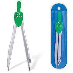 Циркуль Brauberg "Klasse" 115 мм, чехол, фото №1