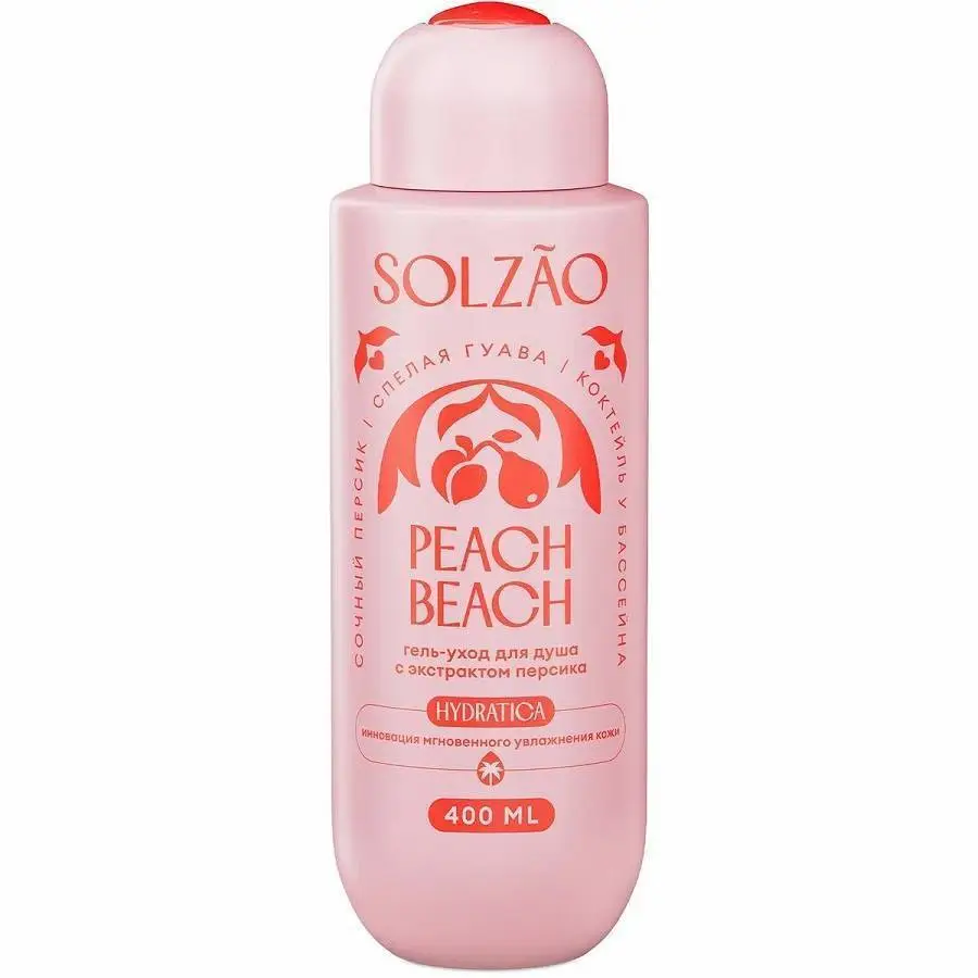 Гель-уход д/д Solzao Peach Beach 400мл, фото №1