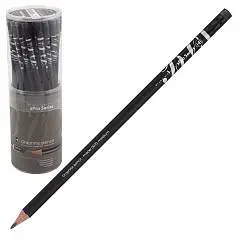 Карандаш чернографитный BV "xPro" НВ, с ластиком, фото №1