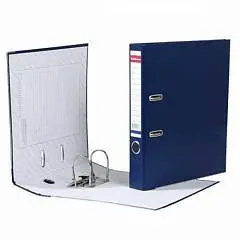 Папка-файл 5см EK А4 Стандарт синяя, фото №1