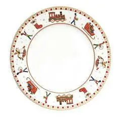 Тарелка обеденная 26.5см "Полярный экспресс" без инд.упаковки., фото №1