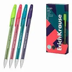 Ручка гелевая R-301 Gel Stick Reef 0.5 черный, фото №1