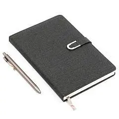 Ежедневник недат А5 "ШАДЕ ГРАФИТ" +ручка в подарочной упак., фото №1