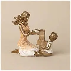 Статуэтка Семья 13Х7Х13 см, фото №1