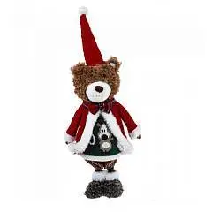 Игрушка набивная "Медвежонок", L21 W13 H56 см, фото №1