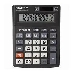 Калькулятор STAFF 12 разр  STF-222, 138*103, фото №1