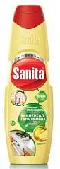 Чистящий крем "Sanita" 600 мл Лимон, фото №1