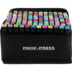 Набор двуст маркеров д/скетч COLORFUL TONES скош/пул нак 80шт, фото №1