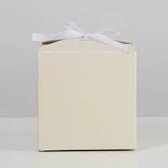 Коробка складная «Бежевая», 12 х 12 х 12 с, фото №1
