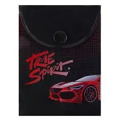 Папка-конверт на кнопке А7 Авторазбор непрозрачная с рисунком, фото №1