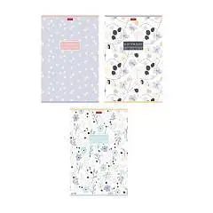 Тетрадь А4 80л кл "Музыка цветов" SOFT-TOUCH, фото №1