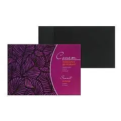 Альбом д/эскизов А5 32л черной бумаги "Сонет" склейка 150 г, фото №1