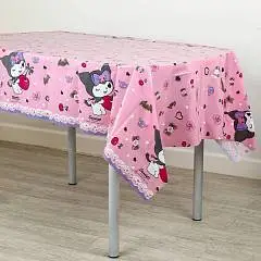 Скатерть Kuromi "Любимая вишенка", 120*180 см, фото №1