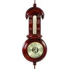 Метеостанция  Барометр, жидк термометр (480 мм), фото №1