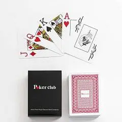 Карты игральные пластиковые 54 шт, 9 х 6 см, фото №1