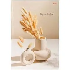 Бизнес-блокнот А4 120л кл "ЭСТЕТИКА УЮТА" 7БЦ,глянц.лам, фото №1