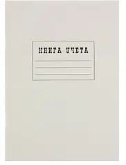 Книга учета (пустографка) А4 48л, вертикальная, фото №1