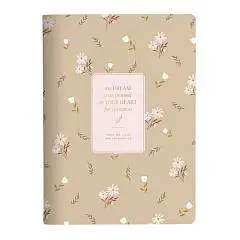 Тетрадь А4 40л КЛЕТКА "April", коричневый, фото №1