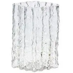 Ваза, 1400 мл, L14 W11 H20,5 см, прозрачн, фото №1