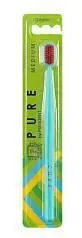 Зубная щетка President Pure средняя (цв.микс), фото №1