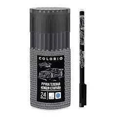 Ручка гелевая "пиши-стирай" "Future" 0,5мм, синий, софт-тач, фото №1