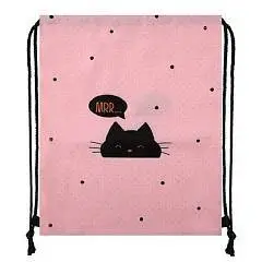 Сумка д/обуви 1 отд 36*44см Sweetest cat, фото №1