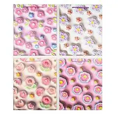 Сумка подарочная ЦВЕТОЧКИ 26*32*10см тисн.фольг., фото №1