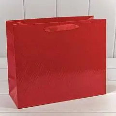 Сумка подарочная "Элегант" Красный 37*37*20см, фото №1
