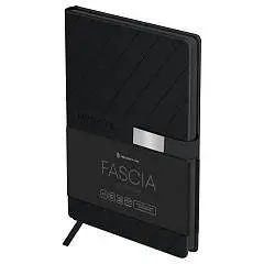 Ежедневник недат А5 "Fascia. Graphite", магнитная застежка, тв.о, фото №1