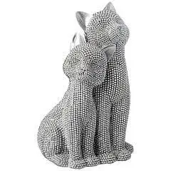 Фигурка декор "Кошки" 13Х10,8Х21см, фото №1